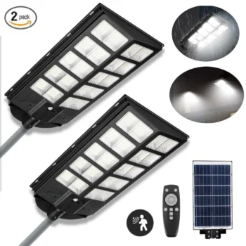 2PCS-LED-Solar-Wall-Light-Motion-Sensor-with-Remote-Control