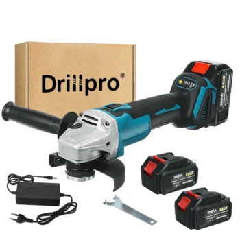 Drillpro 125mm 18V Brushless Blue+Black Angle Grinder