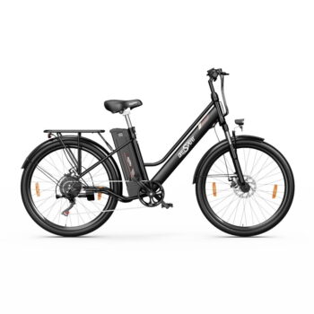 [EU DIRECT] ONESPORT OT18 Electric Bike Upgarde Version 7-Speed 36V 14.4Ah Battery 250W Motor 26inch Tires 40-60KM Max Mileage 135KG Max Load Electric Bicycle