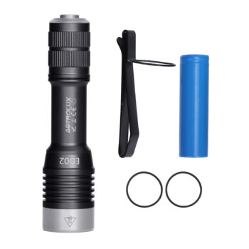 Astrolux® ED02 780LM EDC Keychain Flashlight with 365nm UV LEDs 410m Meters Throw Type-C Rechargeable Power by 14500 Battery Waterproof Mini LED Torch For Outdoor Walking