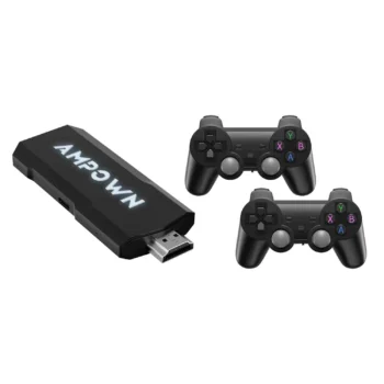 Console de jogos para TV Ampown GD20 4K 60fps HDMI com saída de baixa latência GD10 Ultra GD20 Game Stick de TV Console portátil retrô com 70K jogos embutidos - 256 GB