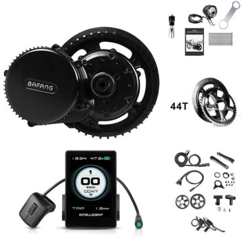 [EU DIRECT] BAFANG BBS02B 36V 500W Mid-Motor Conversion Kit Electric Bike Kits with 860C LCD Display Screen 36/42/44/52T Chainwheel