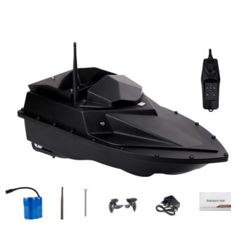 ZANLURE Smart Fishing Bait Boat 500m Distance Wireless Remote Control Dual Motor 2KG Loading with 14000mAh Battery Bait Boats for Fishing-Starter Bait Version