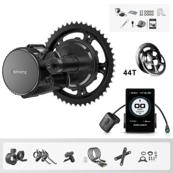 [EU DIRECT] BAFANG BBS01B 36V 250W Mid-Motor Conversion Kit Electric Bike Kits with 860C LCD Display Screen 36/42/44/52T Chainwheel