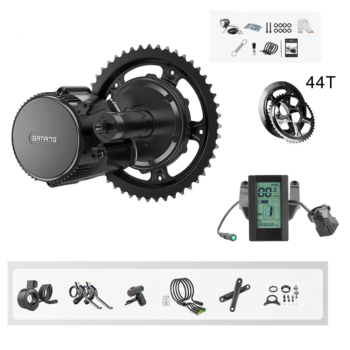 [EU DIRECT] BAFANG BBS01B 36V 350W Mid-Motor Conversion Kit Electric Bike Kits with 800S 0-9 PAS Display Screen 36/42/44/52T Chainwheel