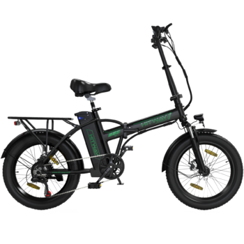 [EU Direct] HITWAY BK11 Electric Bike 36V 12AH Battery 250W Motor 20*3.0inches 35-90KM Max Mileage 120KG Max Load Folding Electric Bicycle