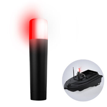 ZANLURE Fishing Bait Boat Navigation Lights LED Lights Waterproof with 300-500M Long-Distance IP67 Waterproof Three-Level Brightness Adjustment Strong Magnetic Suction Type-C Charging for Fishing