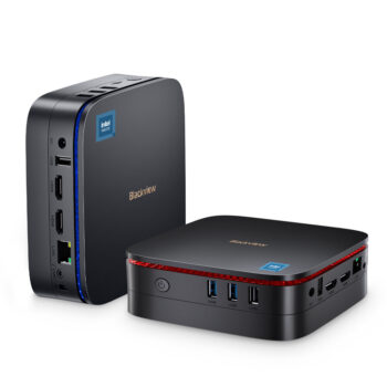 Blackview MP60 Intel Alder Lake N95 Mini PC UP to 3.4GHz 16GB RAM 512GB 1TB SSD HD 4K Dual Display Windows11 Pro Mini Computer