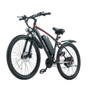 [EU Direct] BURCHDA RX60 Electric Bike Upgrade Model 48V 15AH Battery 800W Motor 27.5*2.8inches Tires 60-70KM Max Mileage 200KG Max Load Mountain Electric Bicycle