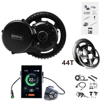 [EU DIRECT] BAFANG BBS02B 48V 500W Mid-Motor Conversion Kit Electric Bike Kits with C18 0-9 PAS Display Screen 36/42/46/52T Chainwheel