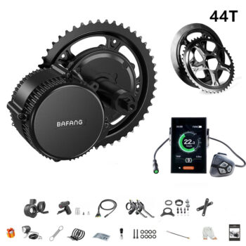 [EU DIRECT] BAFANG BBS01B 48V 250W Mid-Motor Conversion Kit Electric Bike Kits with C18 0-9 PAS Display Screen 36/42/44/52T Chainwheel