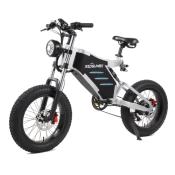 [EU DIRECT] RZOGUWEX X5 Electric Bike 48V 25AH Battery 1000W Motor 20inch Tires 50-60KM Max Mileage 200KG Max Load Electric Bicycle