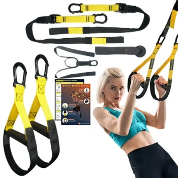 400kg Max Capacity 2.1m Length Resistance Band Set with Handles and Door Anchor Home Gym Full Body Workout Kit Anti-Snap Design