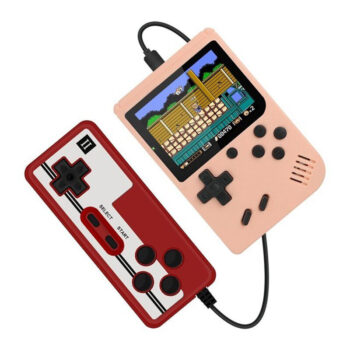 400 Games Retro Handheld Game Console 8-Bit 3.0 Inch Color LCD Kids Portable Mini Video Game Player with Gamepad