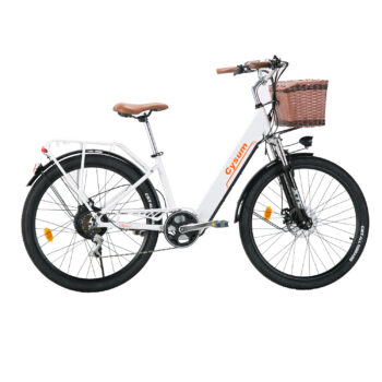 [EU DIRECT] CYSUM Cityrun-26 Electric Bike 36V 10AH Battery 250W Motor 26inch Tires 30-50KM Max Mileage 25KM/H Max Speed Electric Bicycle