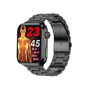 F220 1.91 inch HD Screen Laser Therapy Blood Sugar Uirc Acid Lipid Monitoring Health bluetooth Call Multi-sport Modes Music Playback IP67 Waterproof Smart Watch