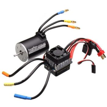 Racerstar 3650 Sensorless Brushless Waterproof Motor 60A ESC for 1/10 RC Off-Road Truck Truggy Cars