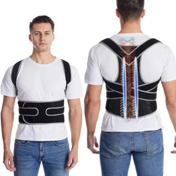 KALOAD Posture Corrector Back Posture Brace Clavicle Support Stop Slouching and Hunching Adjustable Back Trainer Unisex Correction Belt