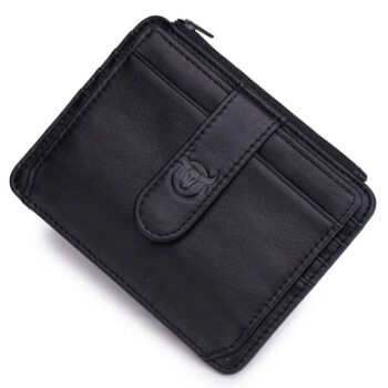 BULLCAPTAIN Men's Genuine Leather RFID Blocking Wallets