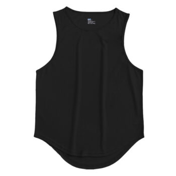 TENGOO Men's Quick-drying Sports Vest Breathable Elastic Sleeveless Fitness Tank Top for Outdoor Basketball Running Training