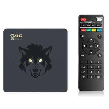 Q96 2G+16G TV Box Voice ATV Amlogic S905W2 Android11.0 Quad Core 2.4G/5.8G WIFI 8K UHD Set Top Box HDR Media Player H.265 Voice ATV Home Theater Smart TV Box