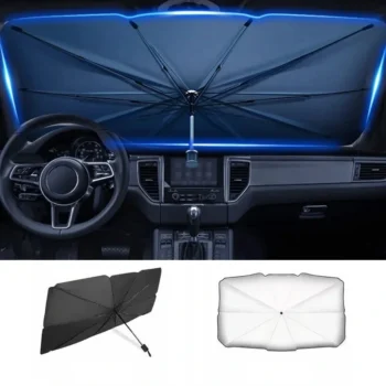 RedrRover Car Sunshade Umbrella Front Windshield Sun Shade Protector Summer Sun Interior Windshield Protection for SUV Car