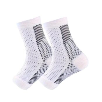 1 Pair Neuropathy Compression Socks for Pain Relief Plantar Fasciitis Ankle Brace for Women and Men