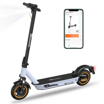 [EU DIRECT] EVERCROSS EV10K MAX Electric Scooter with ABE Road Approval 36V 18.2AH Battery 400W Motor 10inches Tires 55-65KM Max Mileage 120KG Max Load Folding E-Scooter