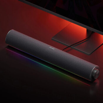 Xiaomi Redmi Computer Speaker Wired bluetooth Soudbar 4-Unit Drivers 5 Modes Audio Two-Channel Stereo DSP Chip RGB Light Knob-type Desktop Soundbar