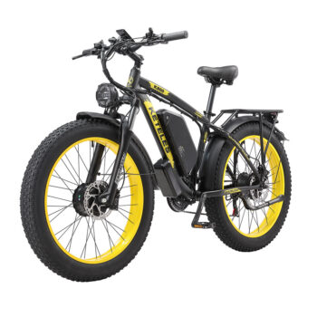 [EU DIRECT] KETELES K800 Electric Bike 48V 23Ah Battery 1000W*2 Dual Motors 26inch Tires 50-80KM Mileage Range 180KG Max Load Eelctric Bicycle