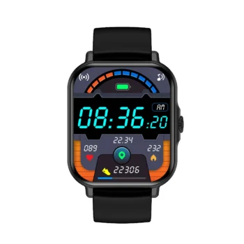 H15Plus 1.83inch HD Screen bluetooth Call Heart Rate Blood Pressure Blood Oxygen Monitor Sleep Monitoring Multi-sport Modes Music Playback IP67 Waterproof Smart Watch