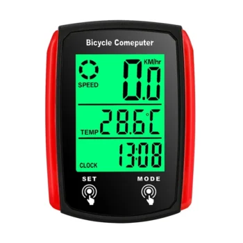 XANES Waterproof Bicycle Computer LCD Display Wired Speedometer Odometer Cycling Digital Bike Monitor