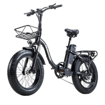 [EU Direct] BURCHDA R8S PRO Electric Bike 48V 15Ah Battery 800W Motor 20*4.0inch Tires 50-60KM Max Mileage 180KG Max Load Folding Electric Bicycle