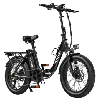 [EU DIRECT] Vitilan U3 Electric Bike 48V 13Ah Battery 750W Motor 20inches Tires 48-70KM Max Mileage 150KG Max Load Electric Bicycle