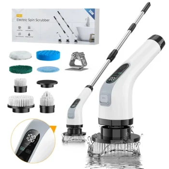 Cordless Electric Cleaning Brush Cordless Handheld Shower Washer Rotating Cleaner Multi-function Cleaner IP67 Waterproof