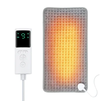 30x60cm Electric Heating Blanket  9-Level Temperature Adjustment 4-Level Timed Multifunctional Intelligent Temperature Control Heating Cushion Therapy Electric Blanket