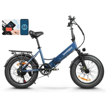 [EU DIRECT] SAMEBIKE LOTDM200-II Step-Through Folding Electric Bike 48V 13AH 750W Motor 20inch 80KM Max Mileage 150KG Max Load Electric Bicycle ENGWE EP-2 Pro