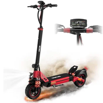 [EU DIRECT] RCB D5 Electric Scooter with ABE Road Approval 48V 20.8Ah Battery 500W Motor 10inch Tires 90-100KM Max Mileage Range 150KG Max Load Folding E-Scooter