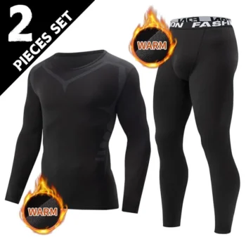 TENGOO Men's Thermal Underwear Set