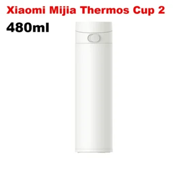 Xiaomi Mijia 480ML Thermos Cup Flip Cover Mini Portable Thermos Cup Pocket Edition Keep Warm/Cold Cup Tea Cup 316L Stainless Steel