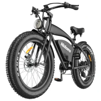 [USA Direc] Hidoes IE-B3 Electric Bike 48V 17.5AH Battery 1200W Motor 26*4.0inch Tires 50-60KM Max Mileage 90KG Max Mileage Electric Bicycle