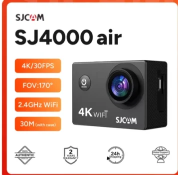 SJCAM SJ4000 Aerial Sports Camera 4K Video 30M Waterproof 2.4G WiFi Action Camera Sports Cam for Bicycle Motorcycle