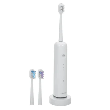 Ualans YS01 Wave Electric Toothbrush Oscillation & Vibration Sonic Electric Toothbrush with 3 Brush Heads IPX7 Waterproof Magnetic Rechargeable for Adults